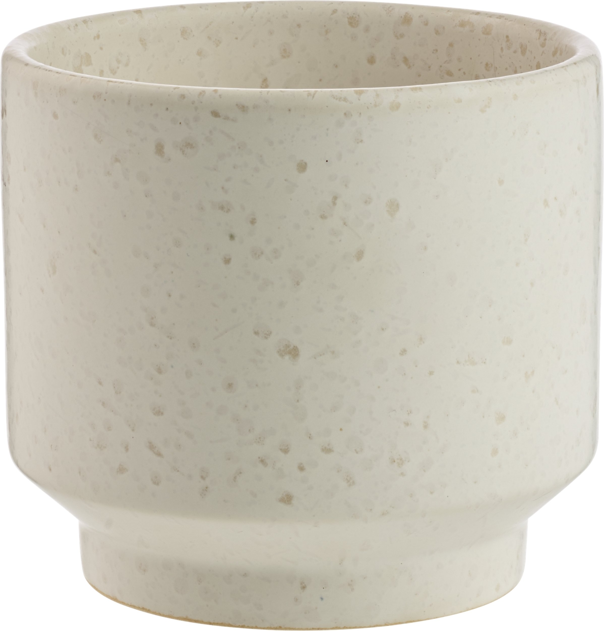 Doniczka Gap 13 cm złamana biel