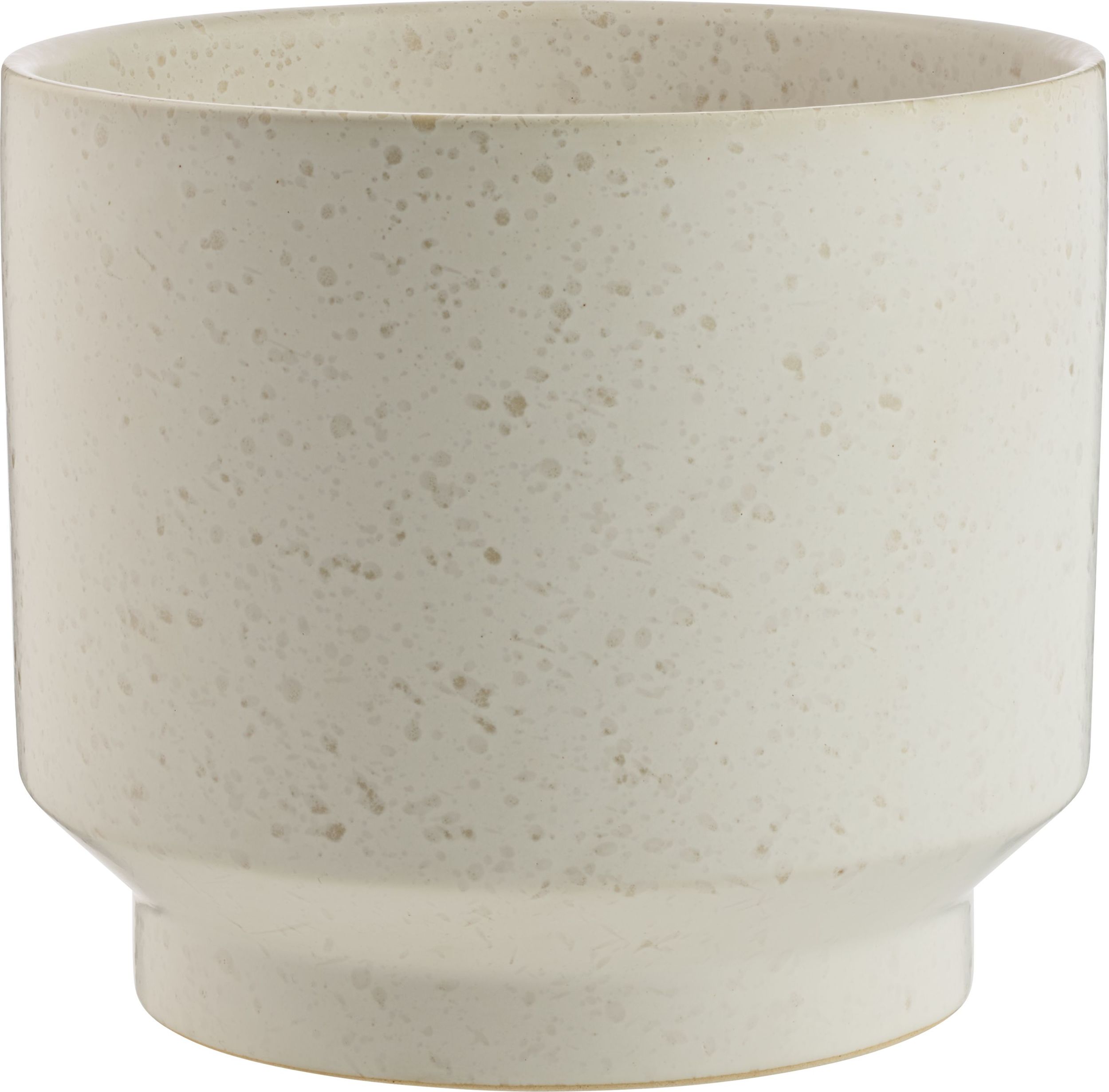 Doniczka Gap 19 cm złamana biel