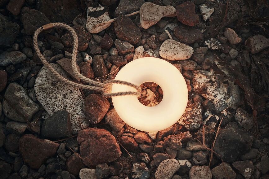 Donut Lampa brezžična, 17 cm