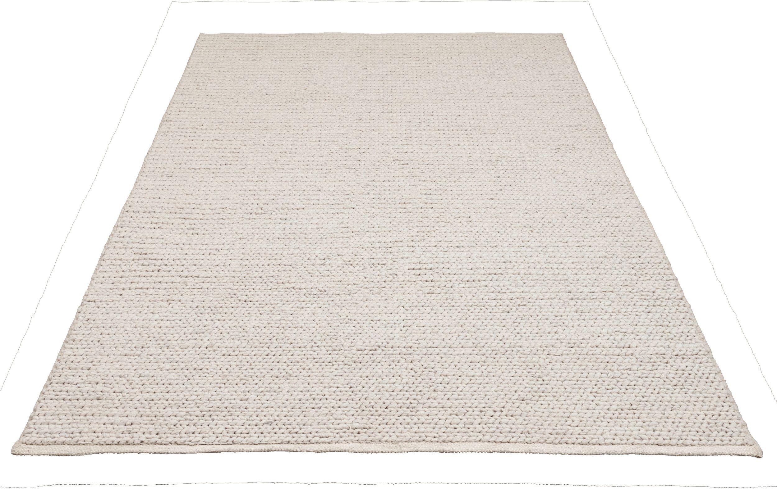 Dywan Braid 140 x 200 cm kremowy