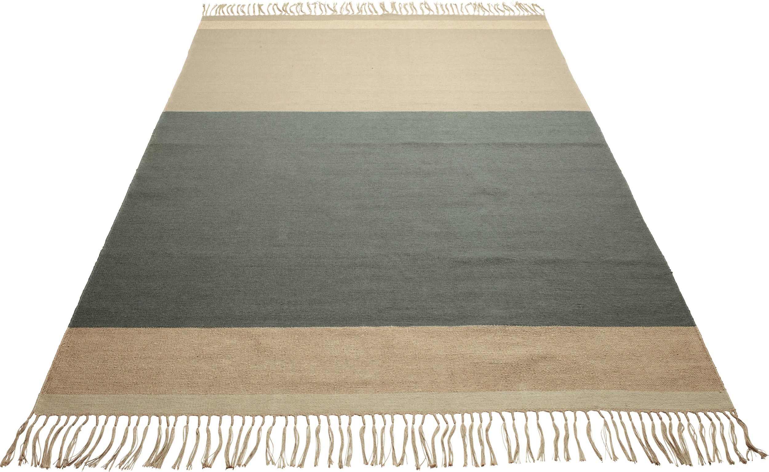 Dywan Leyton 170 x 240 cm beżowo-zielony