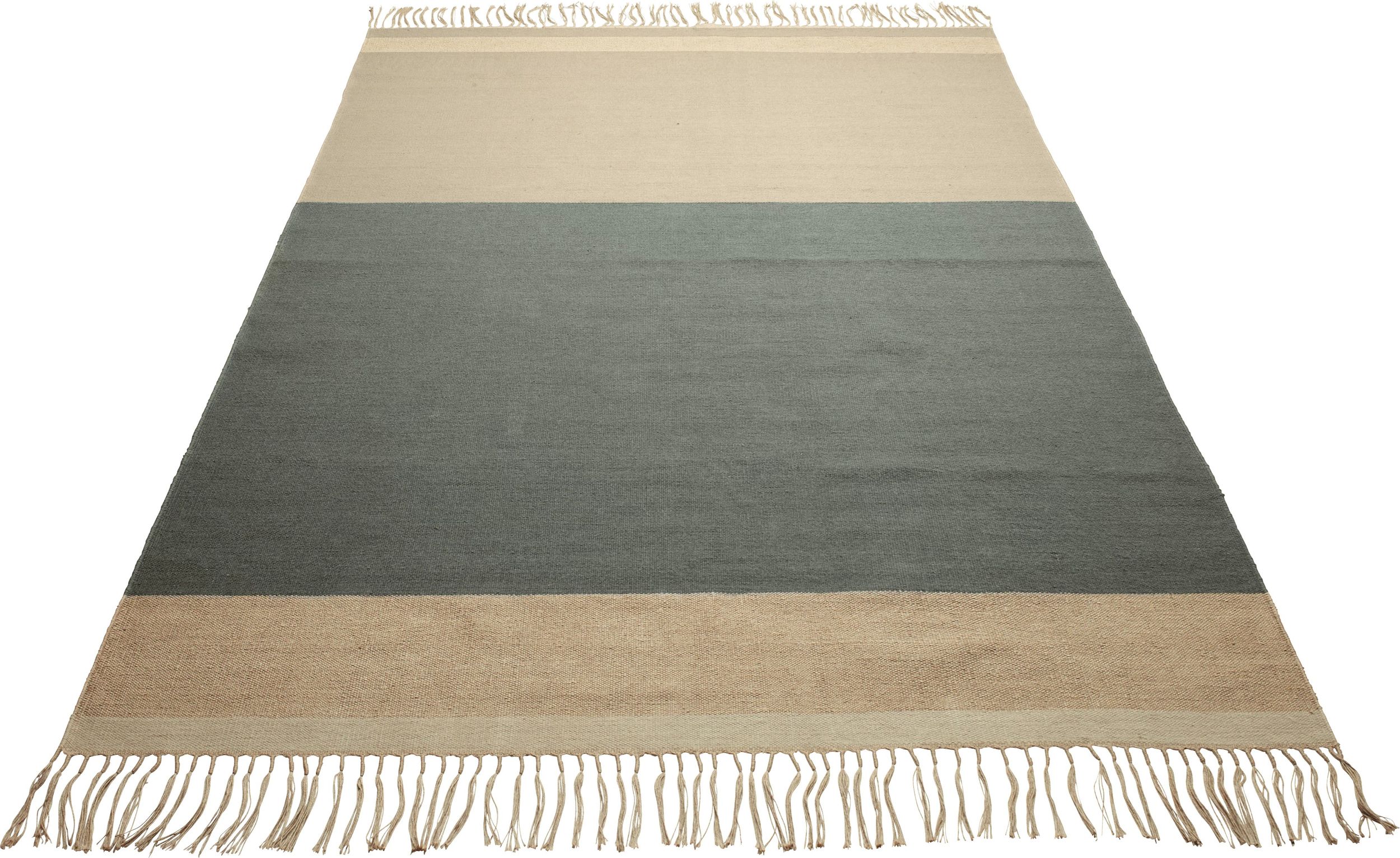 Dywan Leyton 200 x 300 cm beżowo-zielony