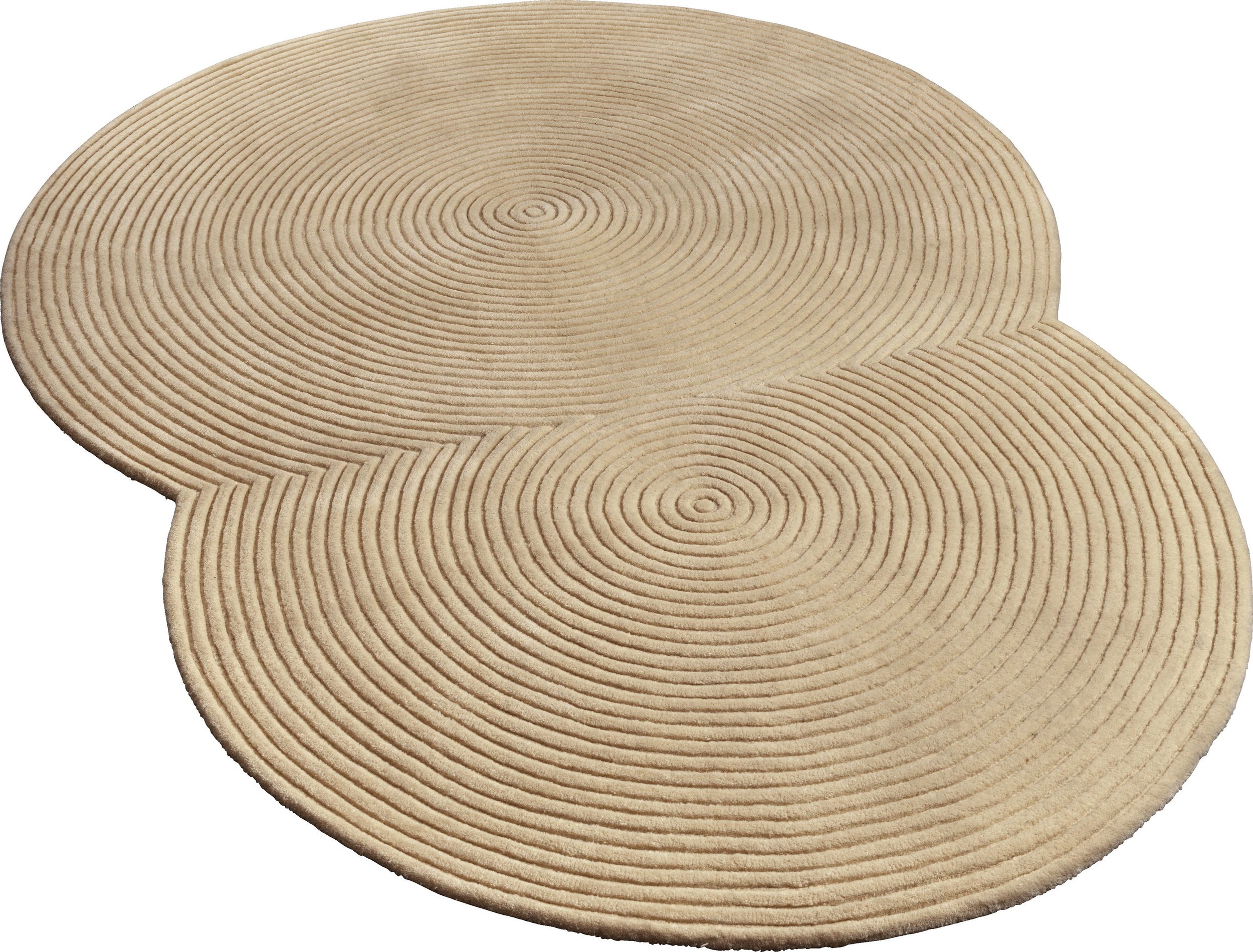 Dywan Zen Rounded 175 x 240 cm beżowy