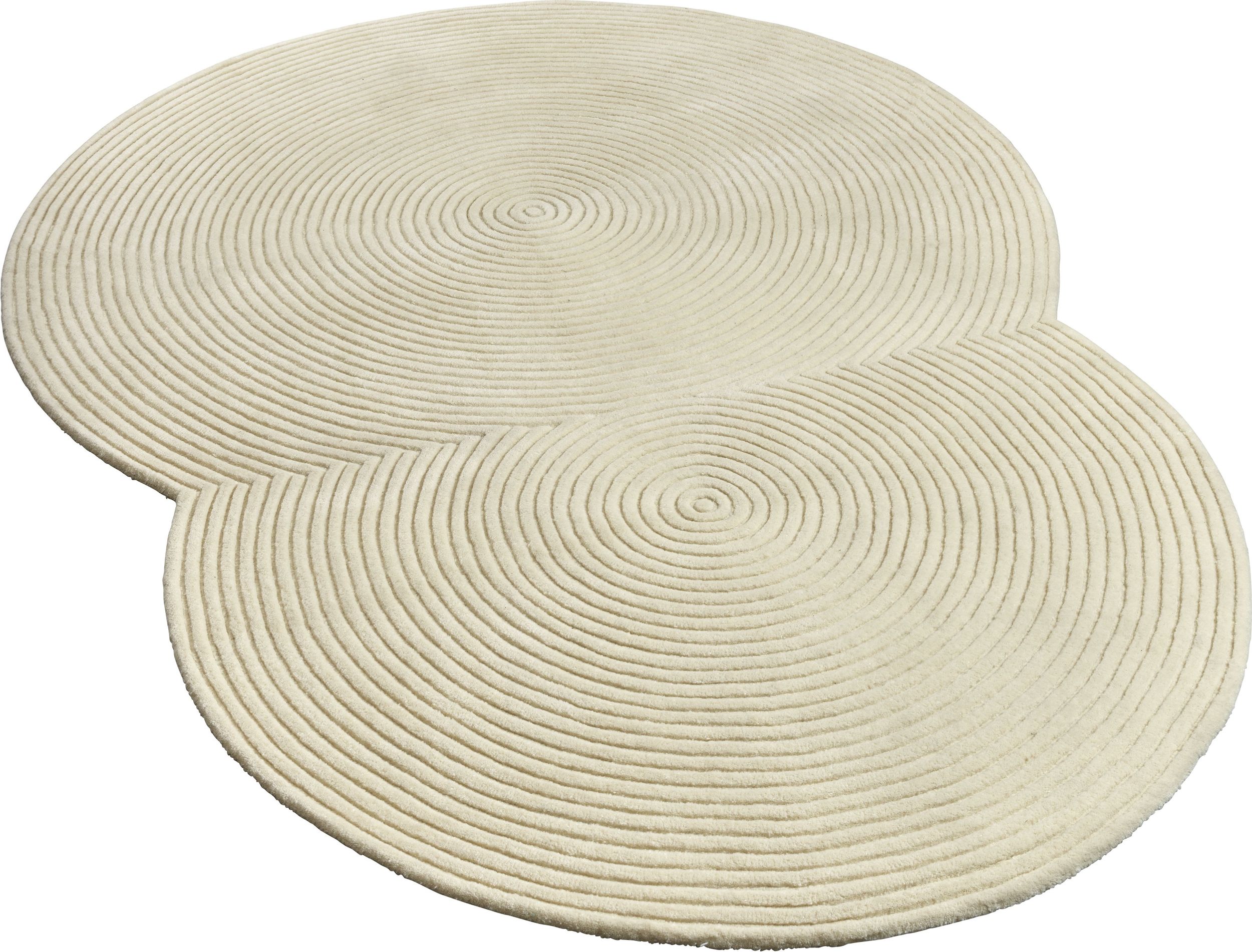 Dywan Zen Rounded 175 x 240 cm kremowy