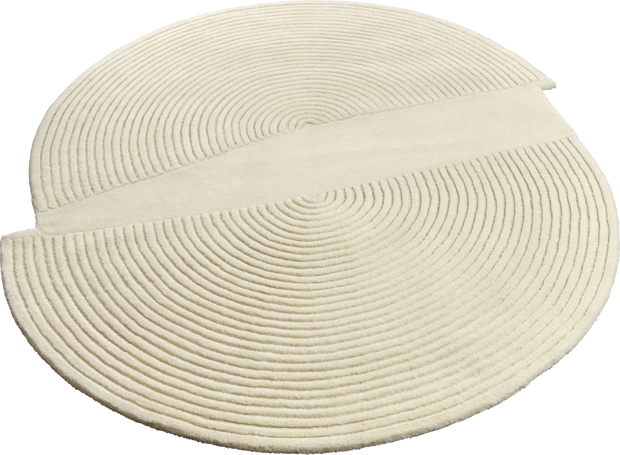Dywan Zen Split 157 x 180 cm kremowy