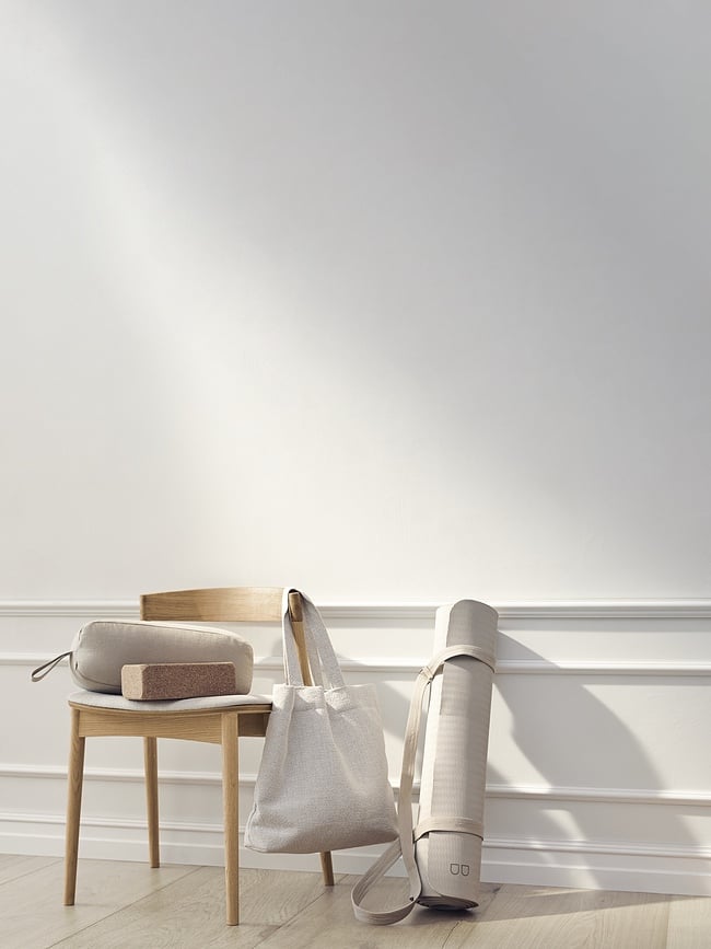 Esterilla de Yoga Lenya, color arena