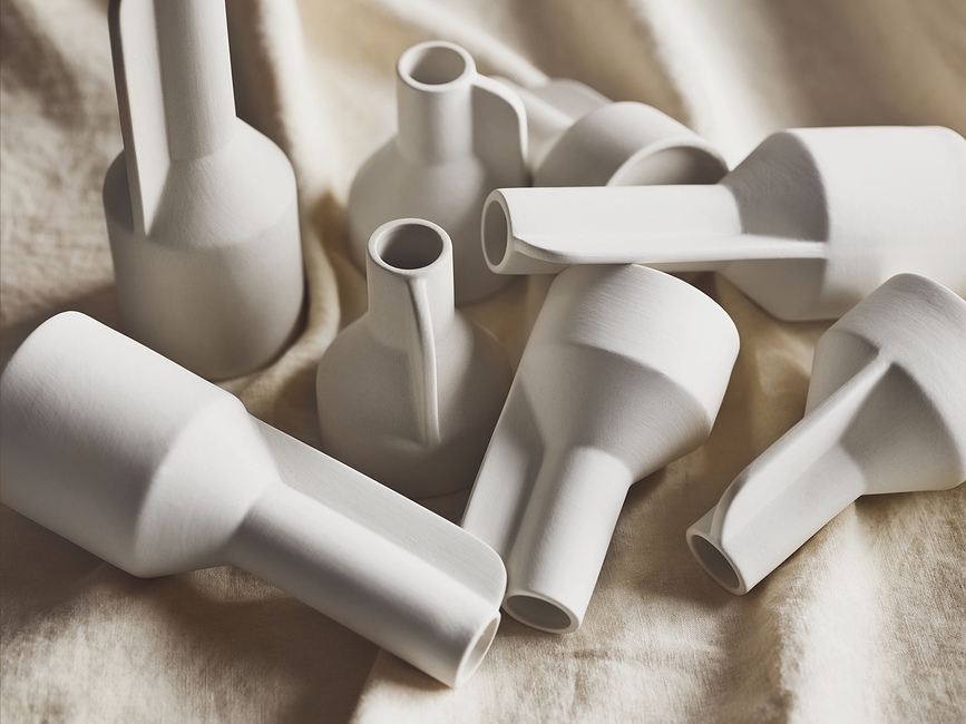 Falda Svečnik za klasično svečo, 9 cm, peščen