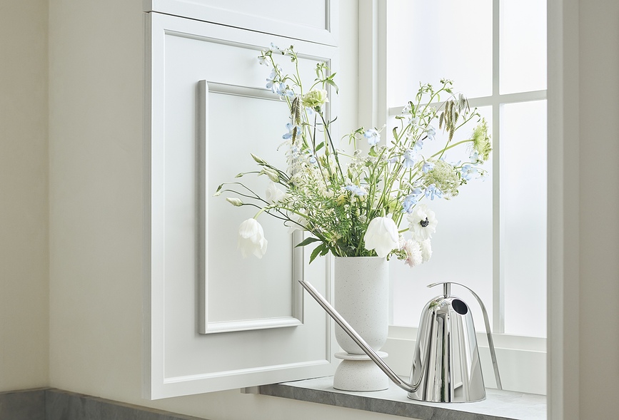 Hour Vase, 12 x 29,5 cm, sable