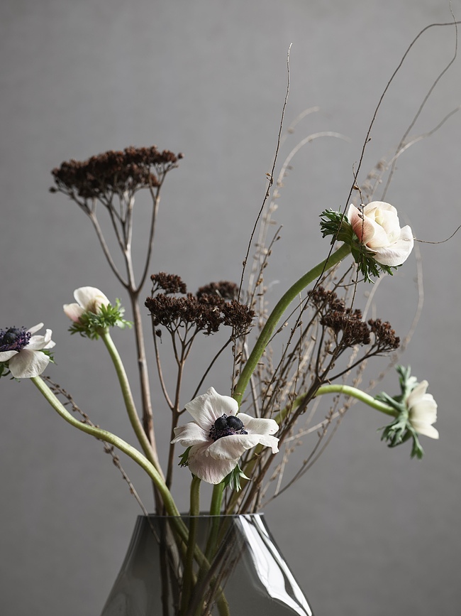 Jarrón Bronco 17 cm, transparente