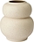 Jarrón de gres Mingei, 26,5 cm, arena