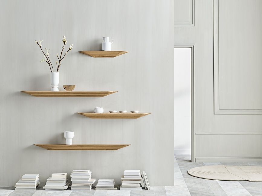 Jarrón Hour, 12 x 29,5 cm, color arena