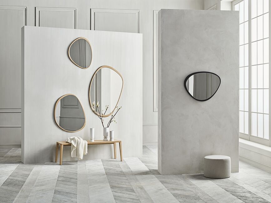 Jarrón Hour, 9 x 29,5 cm, color arena