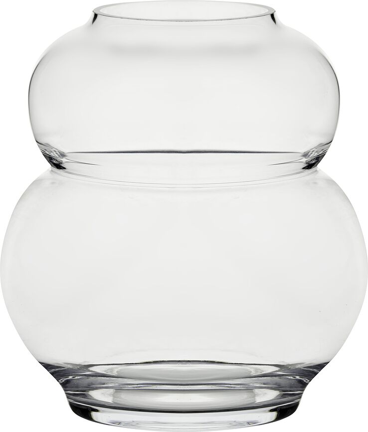 Jarrón Mingei, 26,5 cm, transparente