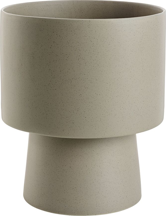 Jarrón Torch, 34 cm, marrón