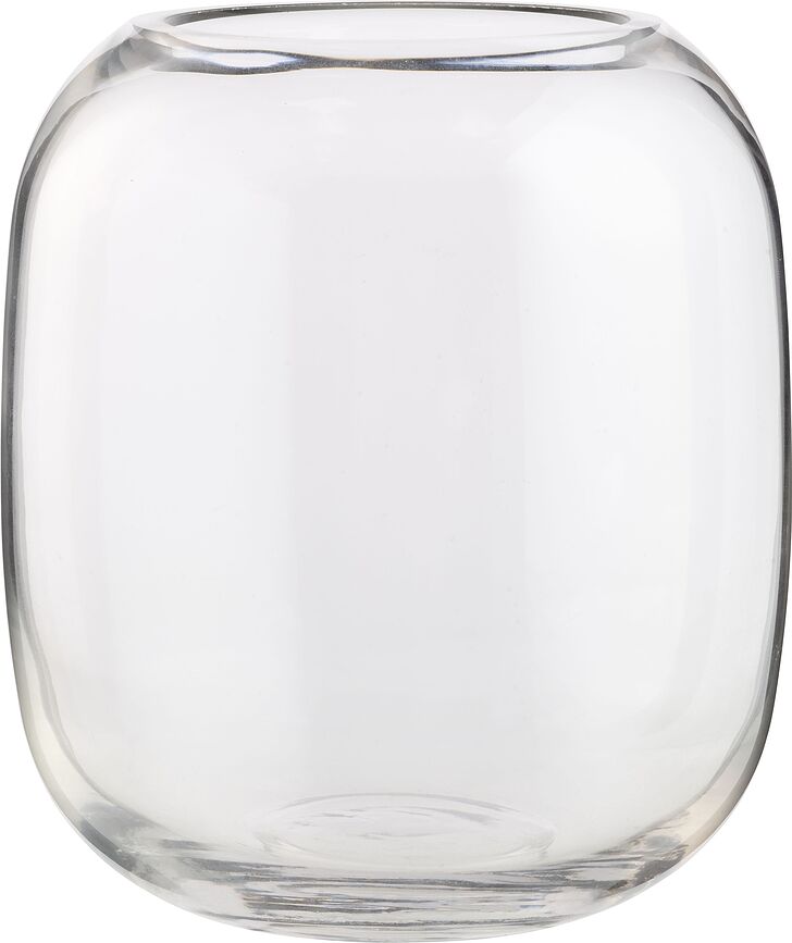 Jarrón Una, 18 cm, transparente