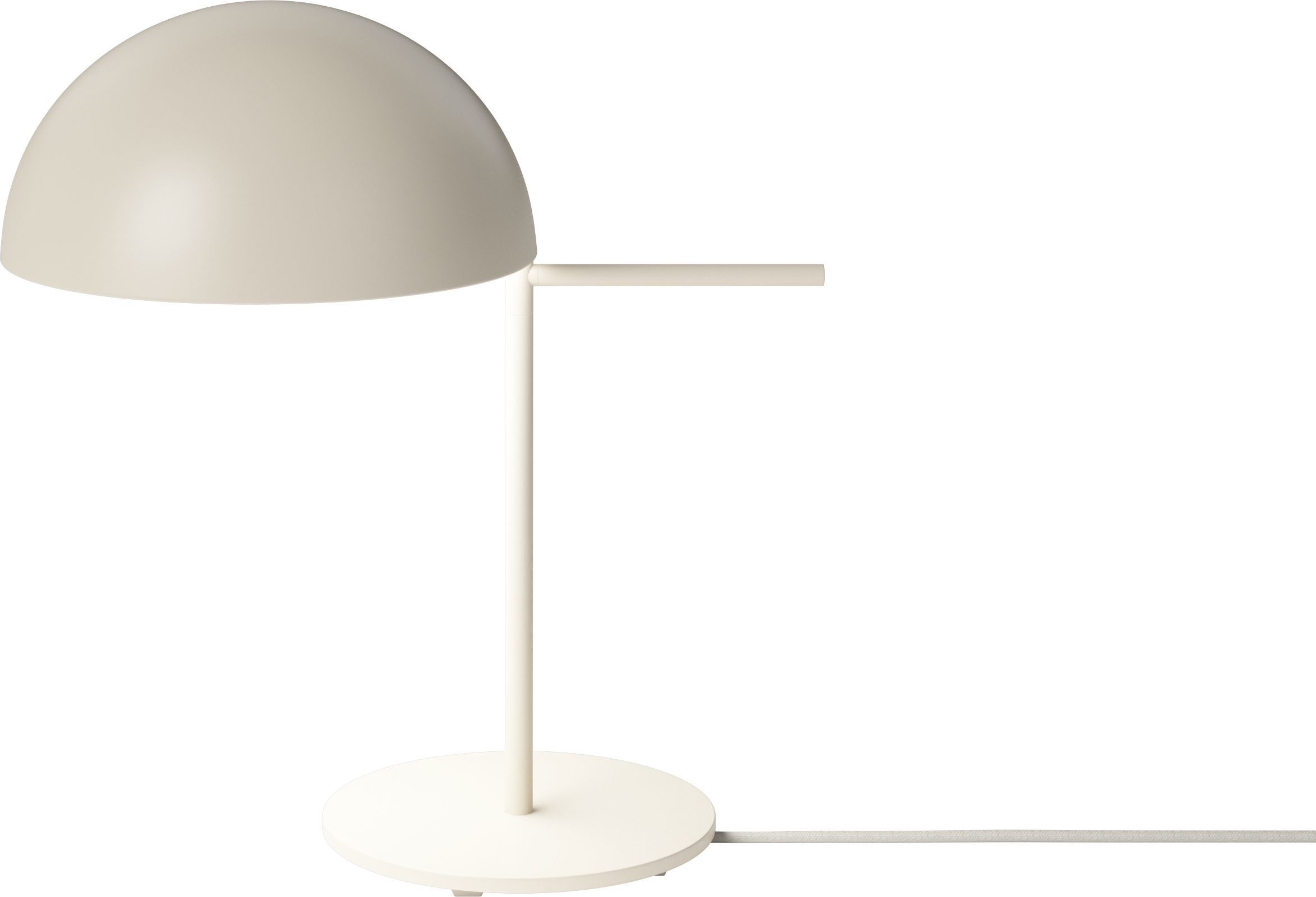Lampa stołowa Aluna kremowa