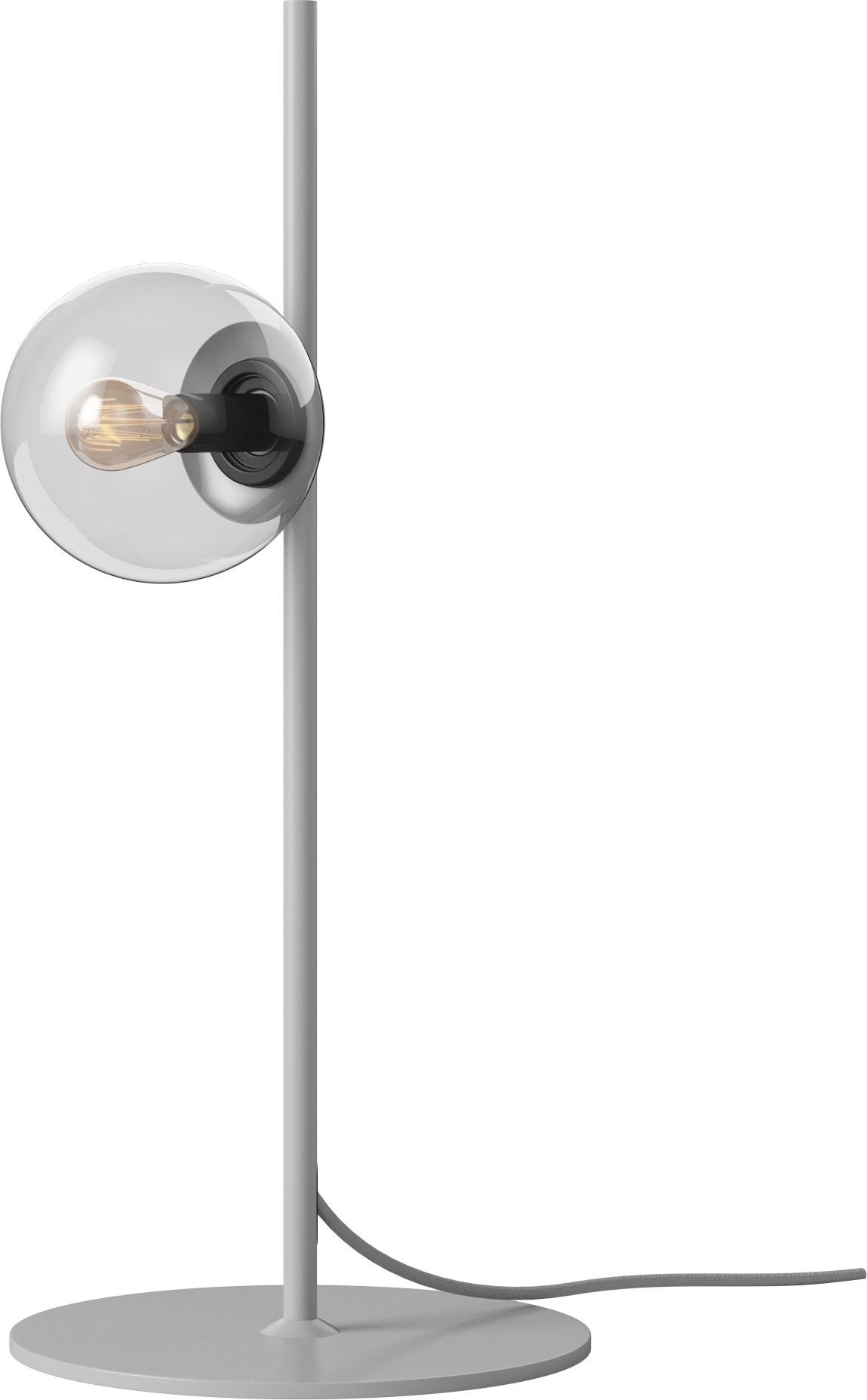 Lampa stołowa Orb szara