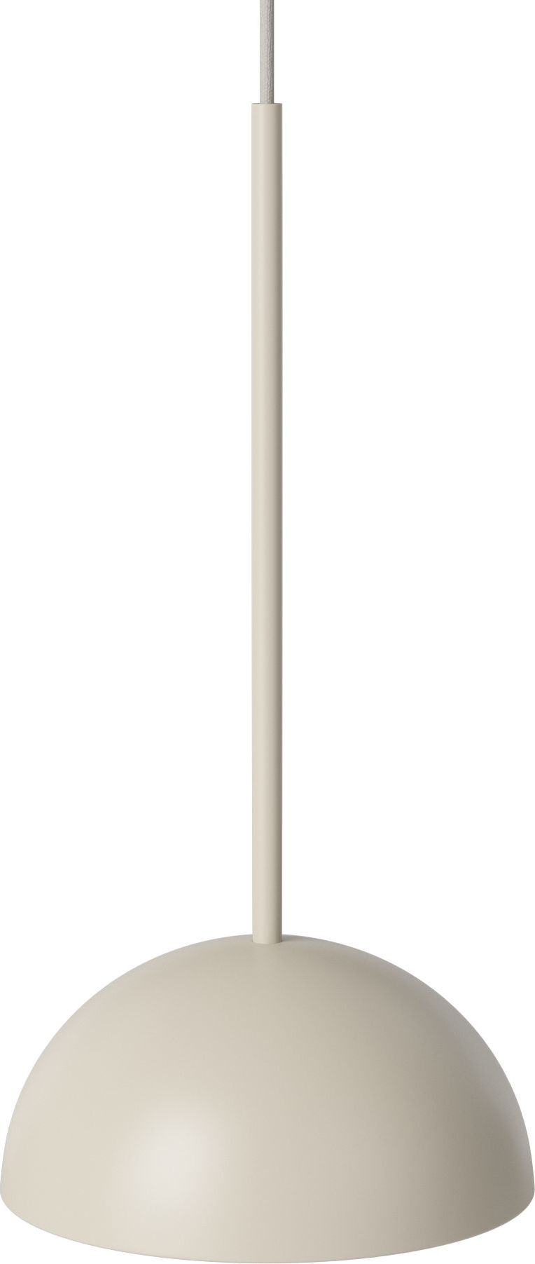 Lampa wisząca Aluna 27 cm kremowa