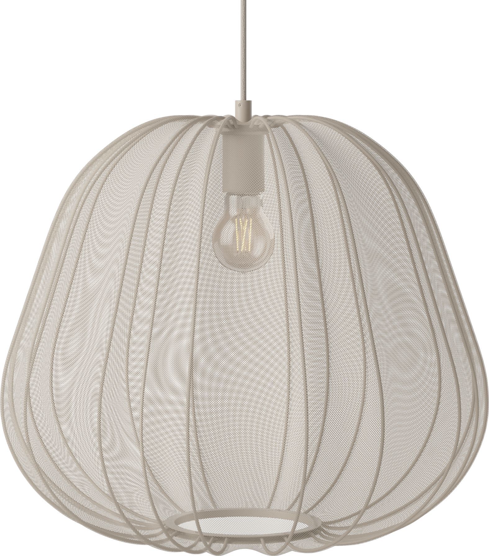 Lampa wisząca Balloon 47 cm kość słoniowa