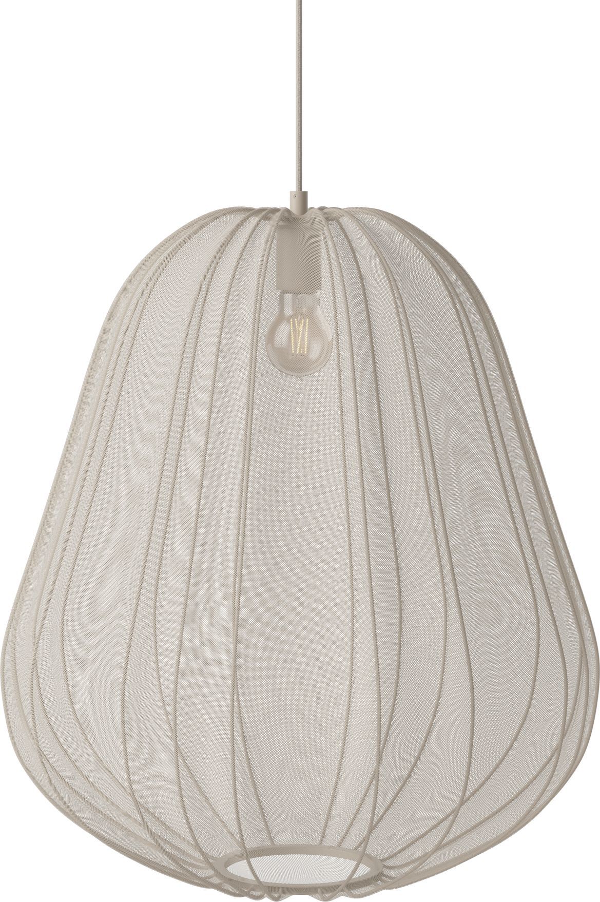 Lampa wisząca Balloon 53,5 cm kość słoniowa