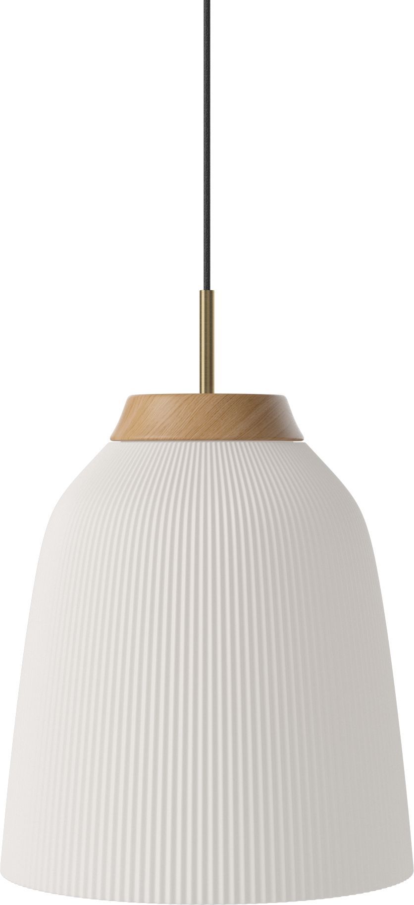 Lampa wisząca Campa 50 cm mosiądz