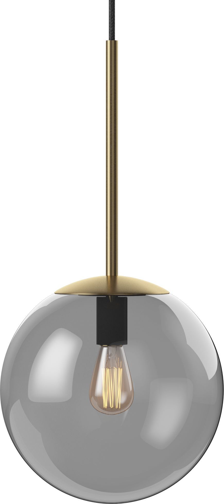 Lampa wisząca Orb 20 cm mosiądz