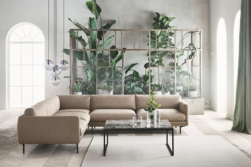 Lámpara Colgante Orb, 25 cm, gris