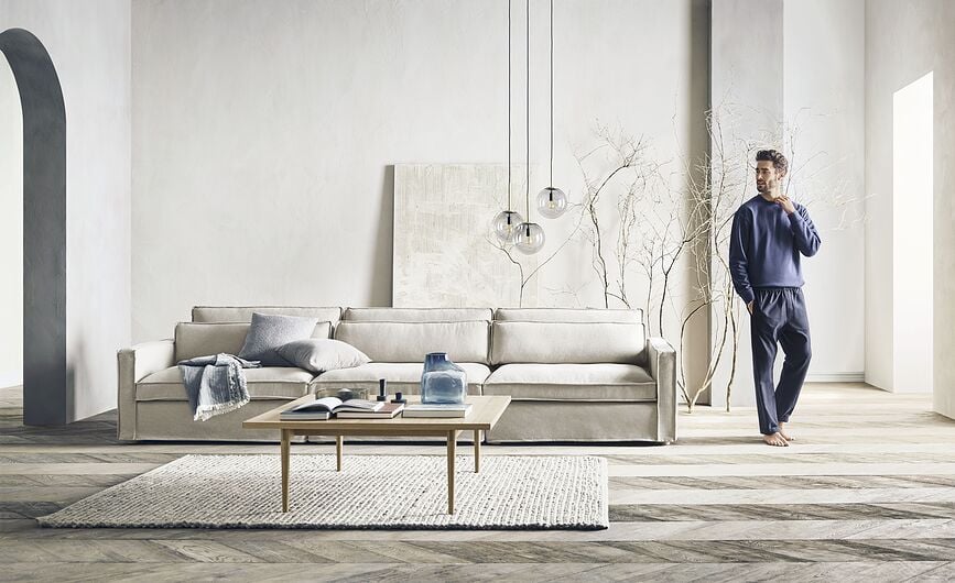 Lámpara Colgante Orb, 25 cm, gris