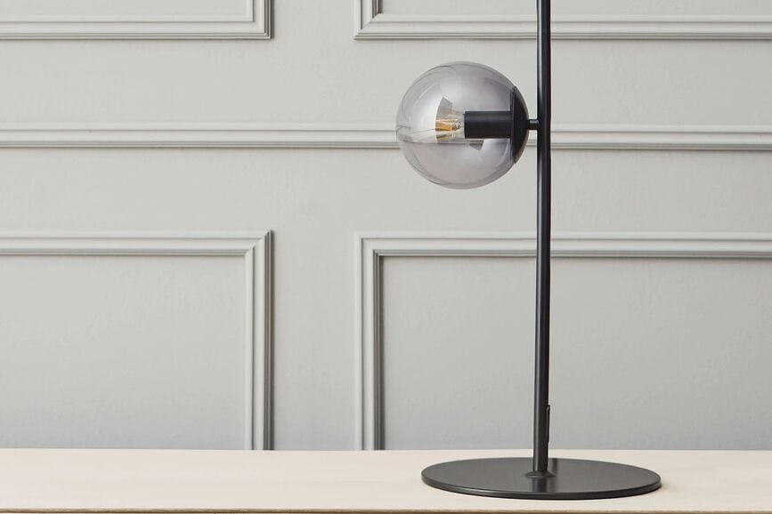 Lámpara de Mesa Orb, gris