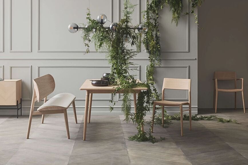 Lámpara de Mesa Orb, gris