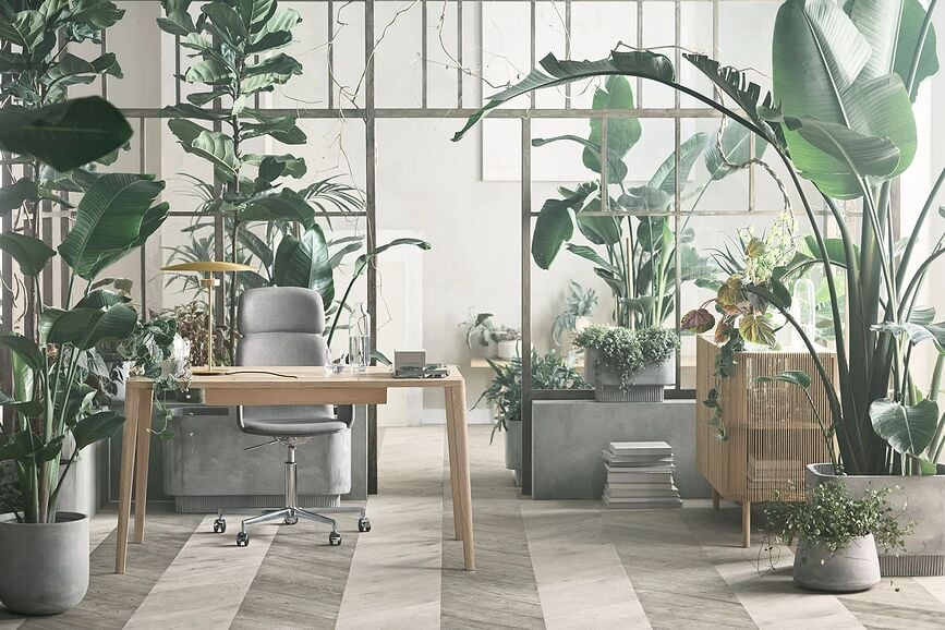 Lámpara de Mesa Reflection, latón