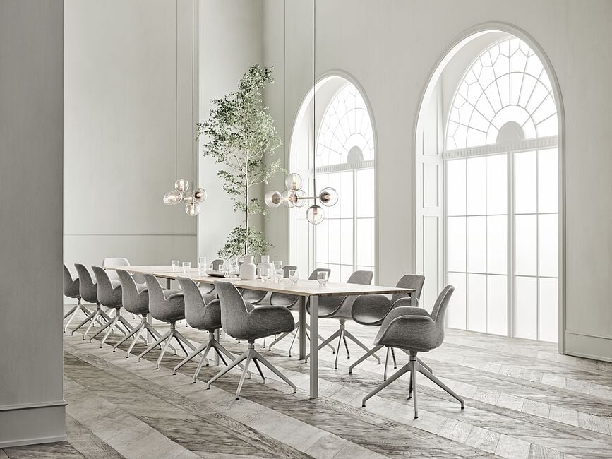 Lámpara de Techo Orb, gris