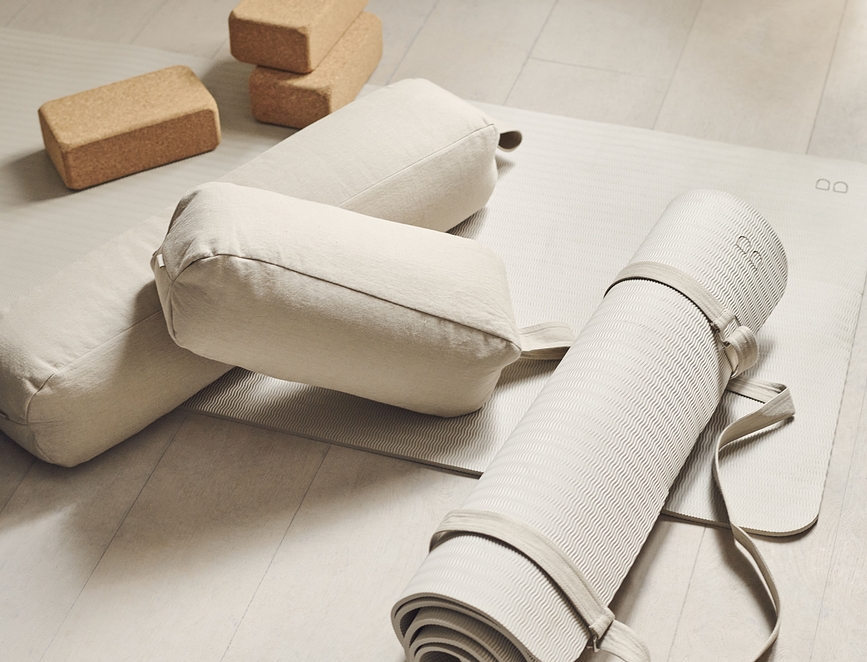 Lenya Traversin de yoga, 15 x 70 cm