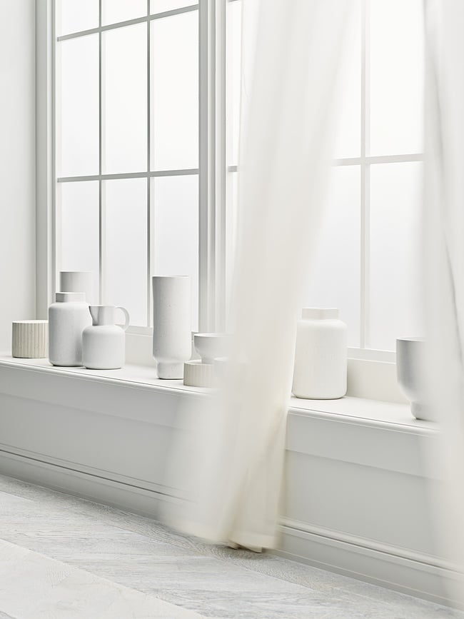 Macetero Forma, 24 cm, blanco