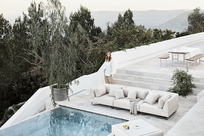 Macetero Forma, 24 cm, blanco