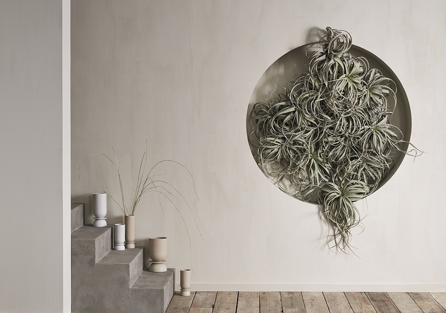 Macetero Hour, 16 cm, color arena