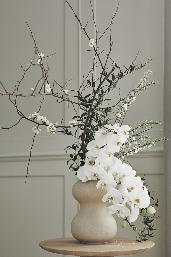 Mingei Βάζο, 32,5 cm, αμμώδες, κεραμικό