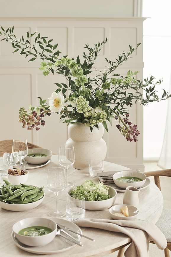 Mingei Βάζο, 32,5 cm, αμμώδες, κεραμικό