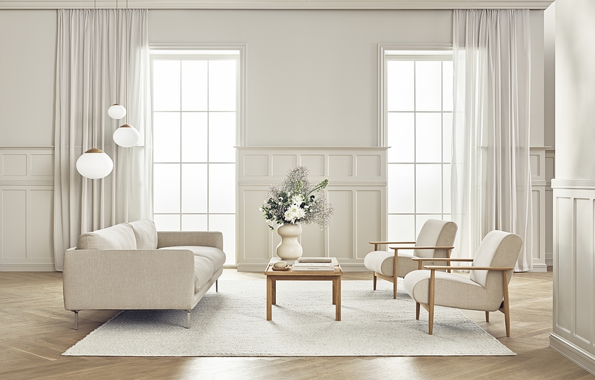 Mingei Βάζο, 32,5 cm, αμμώδες, κεραμικό