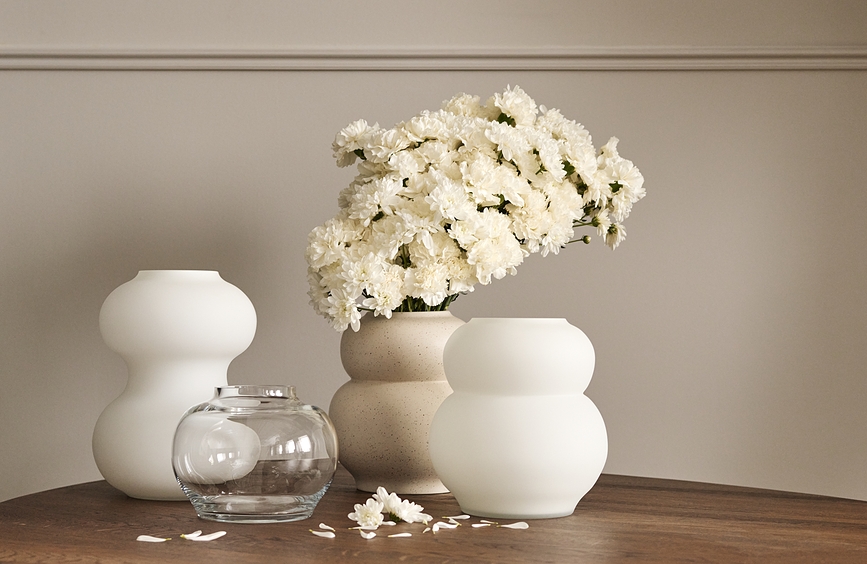 Mingei Βάζο, 32,5 cm, αμμώδες, κεραμικό