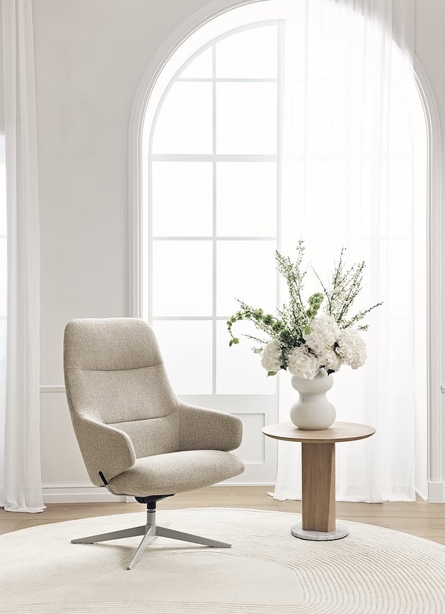 Mingei Vase 32,5 cm, opale