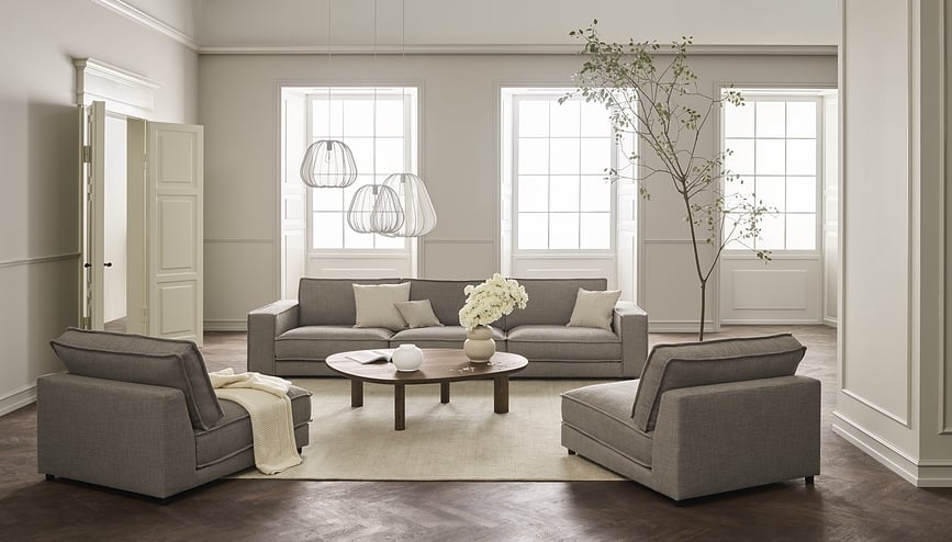 Mingei Vase 32,5 cm, opale