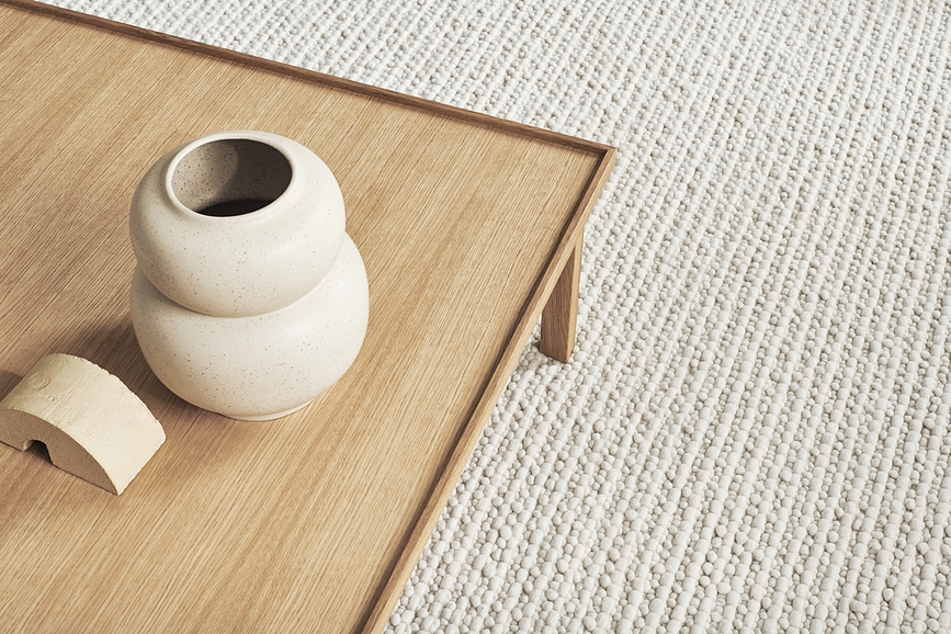 Mingei Vase 32,5 cm, en grès, sable