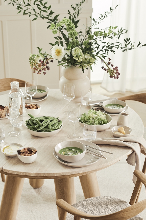 Mingei Vase 32,5 cm, en grès, sable