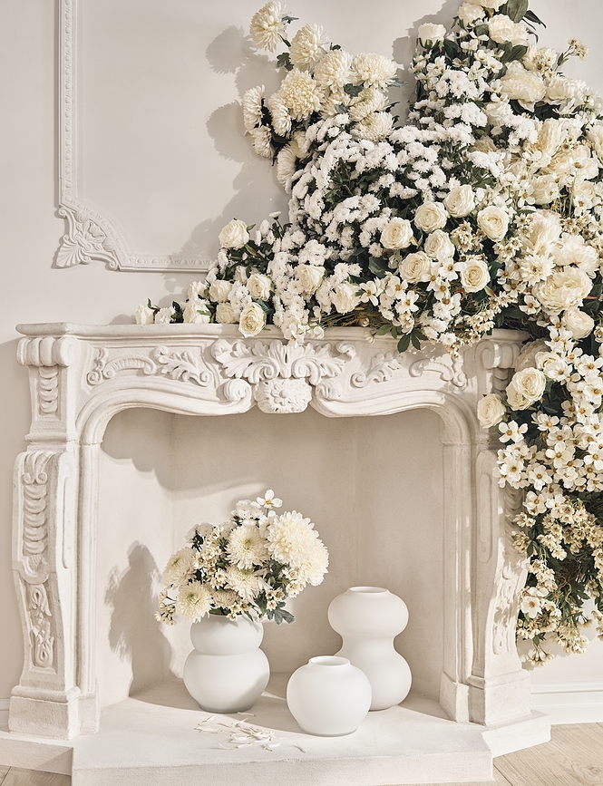 Mingei Vaza 32,5 cm opalna