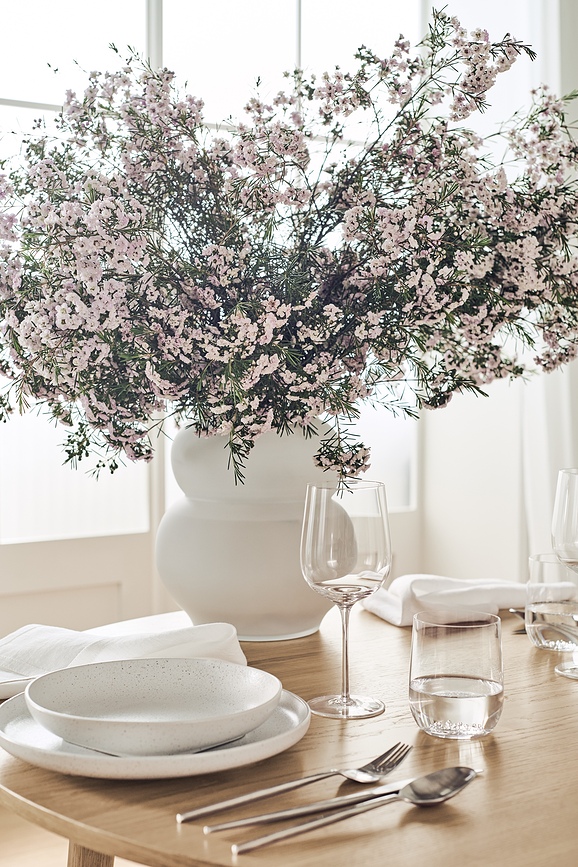 Mingei Vaza, 26,5 cm, opal