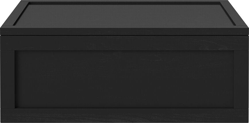 Norie Škatla za shranjevanje, lesena, črni hrast