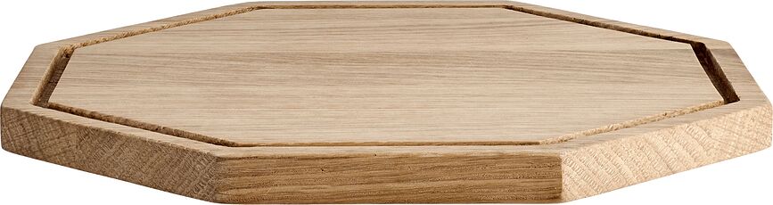 Octagon Planche à Découper 40 cm, en bois de chêne