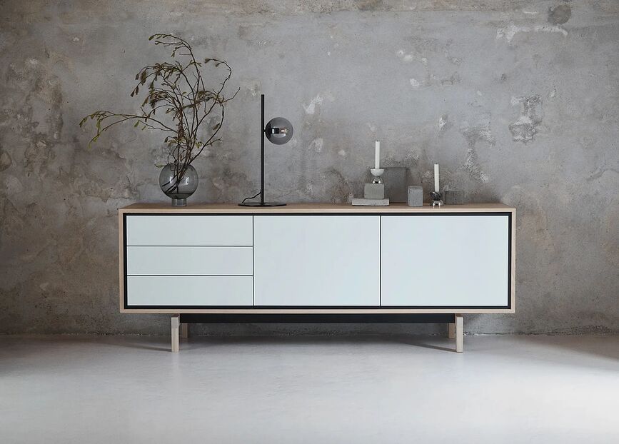 Orb Stolna Lampa siva