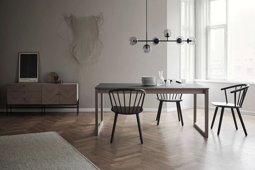 Orb Lampa stropna siva